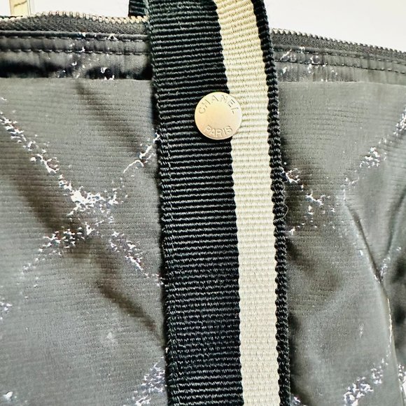 AUTHENTIC CHANEL TRAVEL LINE LIGNE BRIEFCASE WITH POUCH 5934332 MADE IN ITALY - Picture 3 of 16